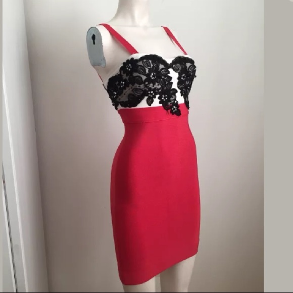 CB London Dresses & Skirts - Celeb Boutique CB London Bodycon Embellished Dress